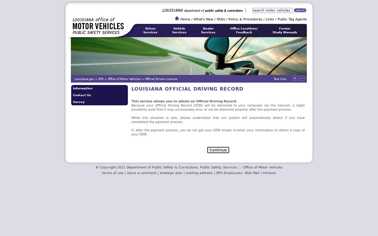 East Carroll Parish traffic court records separate Louisiana official driving record service